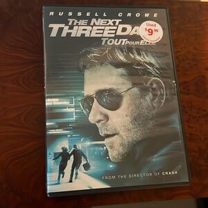 3/$10 Assorted movies 3/$10 The Next Three Days